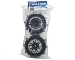 Pro-Line X-Maxx Sling Shot Pre-Mounted Sand Tires w/Impulse Pro-Loc Wheels (MX43) (Black) (2) -Pro-Line Sales Store pro10146 13 2