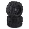 Pro-Line Trencher HP Belted 3.8" Pre-Mounted Truck Tires (2) (Black) (M2) w/Raid Wheels