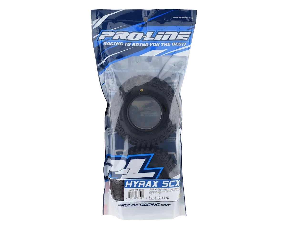Pro-Line Hyrax SCXL SC 2.2"/3.0" Short Course Truck Tires (2) (M2) 2 Pro-Line Hyrax SCXL SC 2.2"/3.0" Short Course Truck Tires (2) (M2) - Image 2