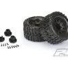 Pro-Line Trencher HP Belted 2.8" Pre-Mounted Truck Tires (M2) (2) (Black) w/Raid Rear Wheels