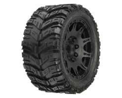 Pro-Line Sales Store 29 Pro-Line 1/6 Masher X HP Belted Pre-Mounted Monster Truck Tires (Black) (2) (M2) w/24mm Hex