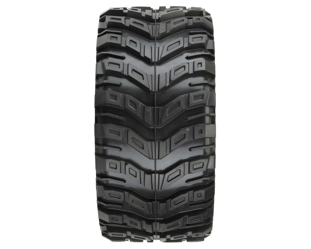 Pro-Line 1/6 Masher X HP Belted Pre-Mounted Monster Truck Tires (Black) (2) (M2) w/24mm Hex 5 Pro-Line 1/6 Masher X HP Belted Pre-Mounted Monster Truck Tires (Black) (2) (M2) w/24mm Hex - Image 5