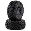 Pro-Line Icon SC Pre-Mounted Tires w/Raid Wheels (Black) (2) (M2) w/Removable 12mm Hex