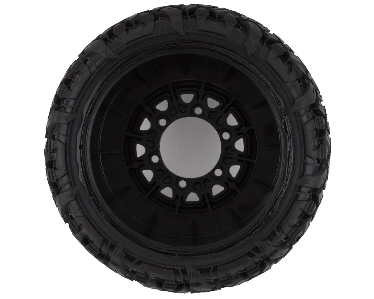 Pro-Line Icon SC Pre-Mounted Tires w/Raid Wheels (Black) (2) (M2) w/Removable 12mm Hex 2 Pro-Line Icon SC Pre-Mounted Tires w/Raid Wheels (Black) (2) (M2) w/Removable 12mm Hex - Image 2