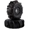 Pro-Line Dumont Paddle 2.2/3.0 Pre-Mounted Tires w/Raid Wheels (Black) (2) (Z3) w/12mm Removable Hex
