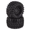 Pro-Line Hyrax 2.8" Pre-Mounted Tires w/Raid Rear Wheels (2) (Black) (M2) w/Removable 12mm Hex