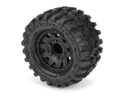 Pro-Line Hyrax 2.8" Pre-Mounted Tires w/Raid Rear Wheels (2) (Black) (M2) w/Removable 12mm Hex -Pro-Line Sales Store pro10190 10 4