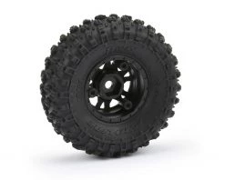 Pro-Line Axial SCX24 1.0" Hyrax Pre-Mounted Tires w/Black Impulse Wheel (4) -Pro-Line Sales Store pro10194 10 2