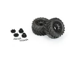 Pro-Line Demolisher 2.8" Pre-Mounted Tires w/Raid 6x30 Wheels (2) (Black) w/Removable Hex 9 Pro-Line Demolisher 2.8" Pre-Mounted Tires w/Raid 6x30 Wheels (2) (Black) w/Removable Hex -Pro-Line Sales Store pro10196 10 3
