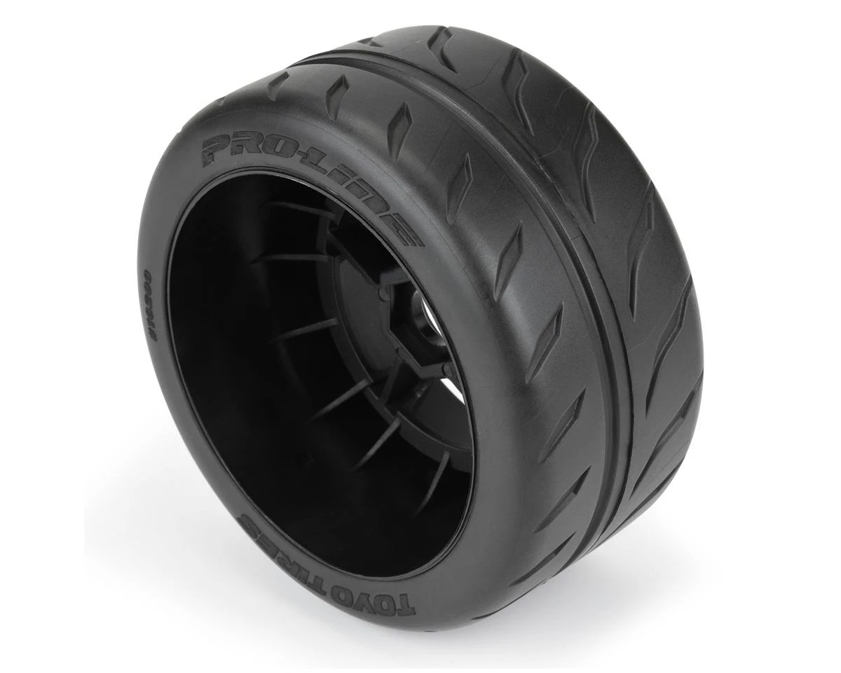 Pro-Line Toyo Proxes R888R 53/107 2.9 Belted 5-Spoke Mounted Rear Tires (2) (S3) 7 Pro-Line Toyo Proxes R888R 53/107 2.9 Belted 5-Spoke Mounted Rear Tires (2) (S3) - Image 7