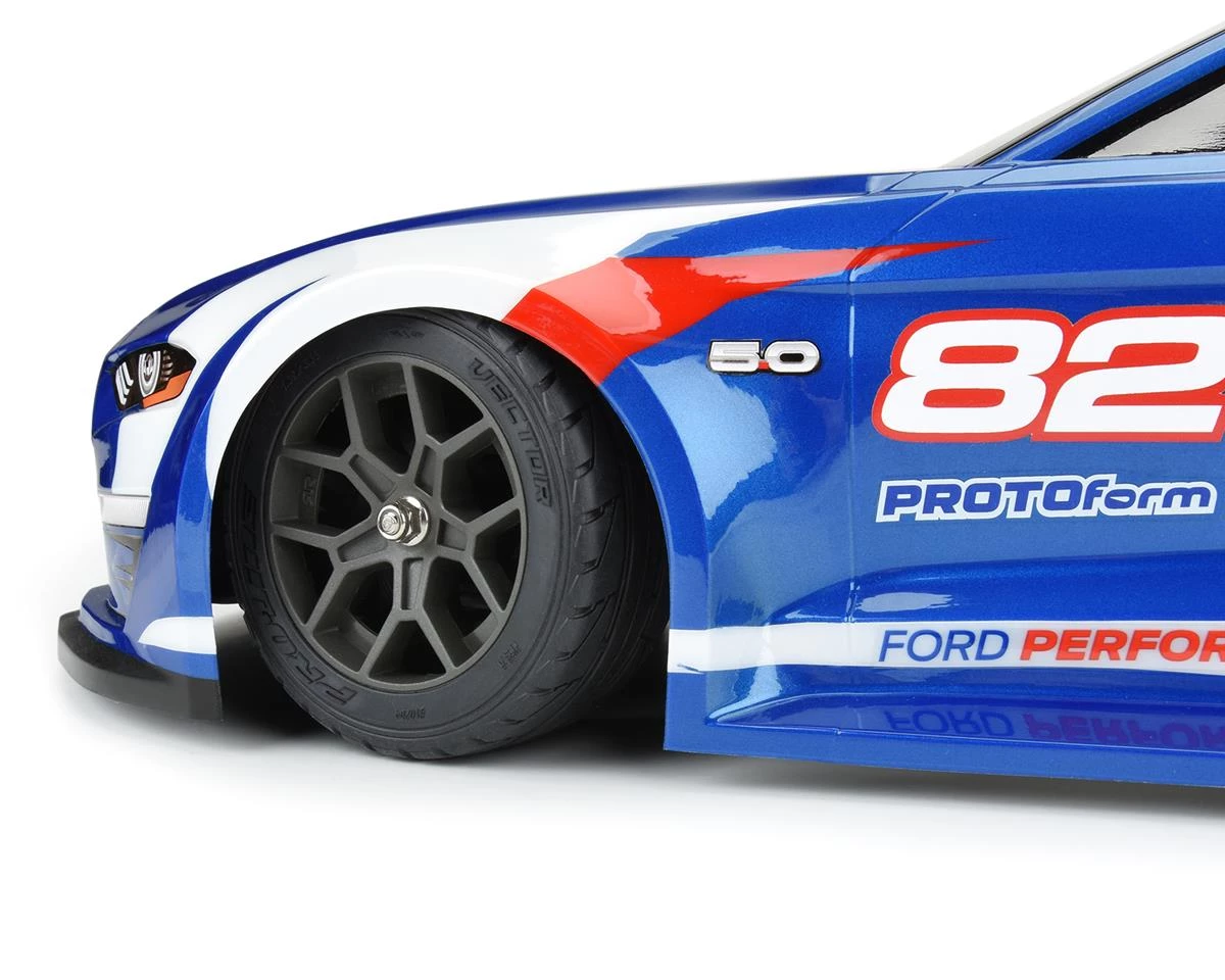 Pro-Line Vector 35/85 2.4" Belted Pre-Mounted On-Road Tires (Grey) (2) (S3) w/14mm Hex 4 Pro-Line Vector 35/85 2.4" Belted Pre-Mounted On-Road Tires (Grey) (2) (S3) w/14mm Hex - Image 4