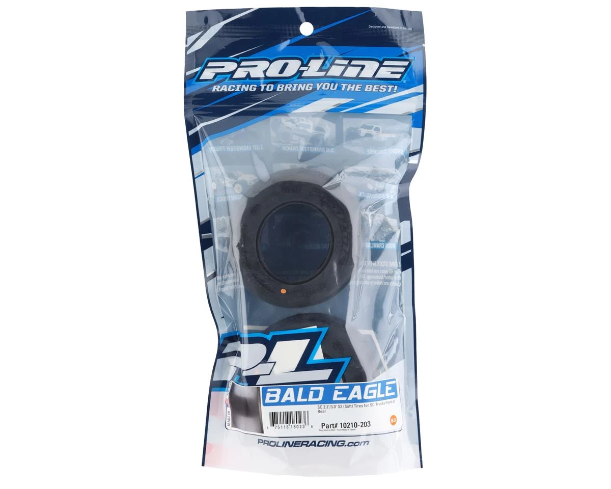 Pro-Line Bald Eagle 2.2"/3.0" Short Course Truck Tires (2) (S3) 2 Pro-Line Bald Eagle 2.2"/3.0" Short Course Truck Tires (2) (S3) - Image 2