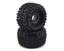 Pro-Line Trencher 2.8" Tires w/Raid 6x30 Wheels (2) (M2) (Black) w/Removable Hex