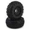 Pro-Line Badlands 2.8" Pre-Mounted w/Raid Electric Rear Wheels (Black) (2) (M2) w/12mm Removable Hex