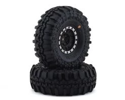 Pro-Line Interco Super Swamper 1.9 Tires w/Impulse Wheels (Black/Silver) (2) (G8) w/12mm Hex