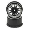 Pro-Line X-MAXX Impulse Pro-Loc Wheels (Black w/Stone Gray Rings) (2)