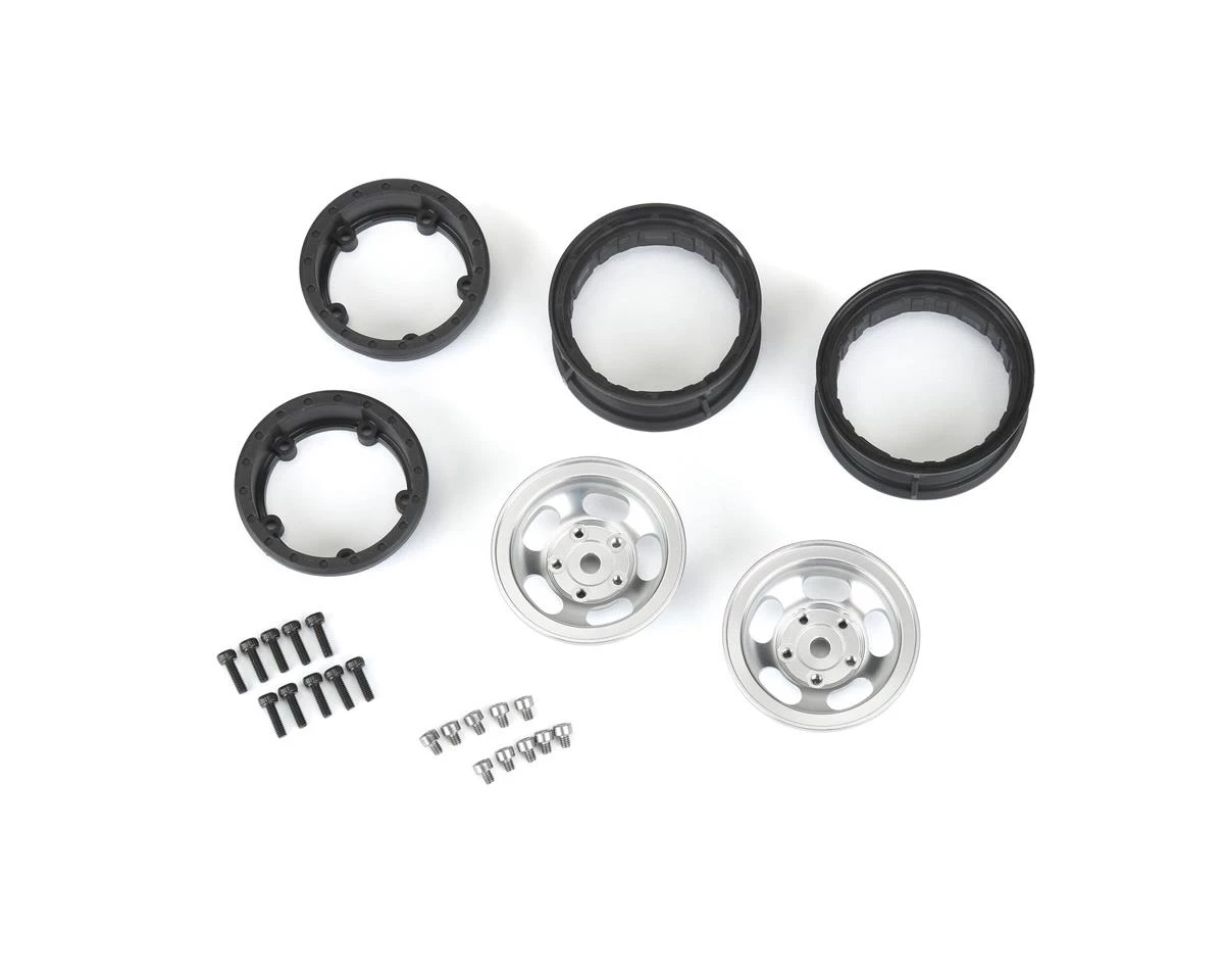 Pro-Line Slot Mag 1.55" Aluminum Composite Internal Bead-Loc Wheels (2) w/12mm Hex 4 Pro-Line Slot Mag 1.55" Aluminum Composite Internal Bead-Loc Wheels (2) w/12mm Hex - Image 4
