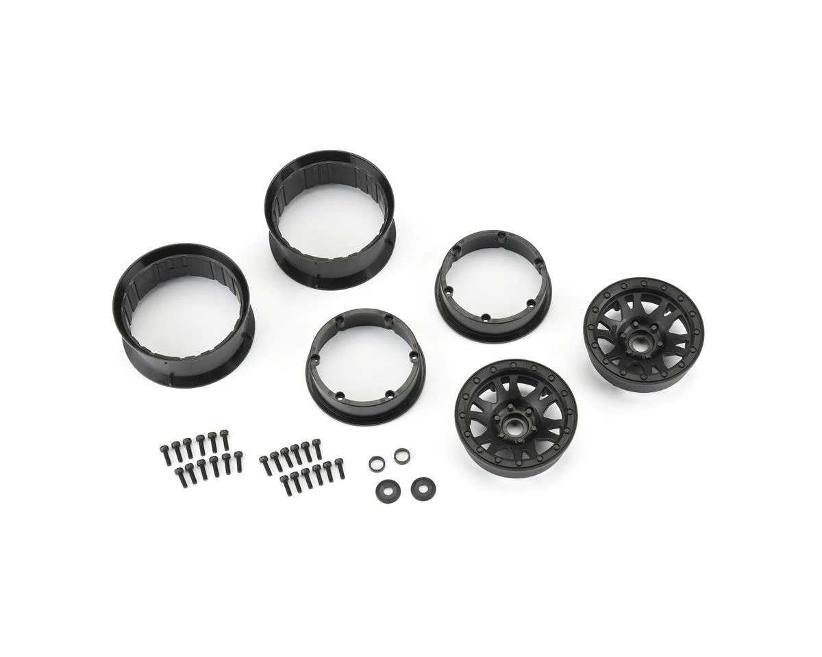 Pro-Line Impulse 2.2" Crawler Wheels (Black) (2) w/12mm Hex 5 Pro-Line Impulse 2.2" Crawler Wheels (Black) (2) w/12mm Hex - Image 5