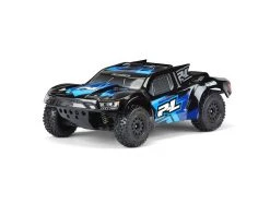Pro-Line Flo-Tek Fusion Pre-Painted Pre-Cut Short Course Body (Black) (Slash, Slash 4x4, SC5M, 22SCT, PRO-Fusion SC 4x4)