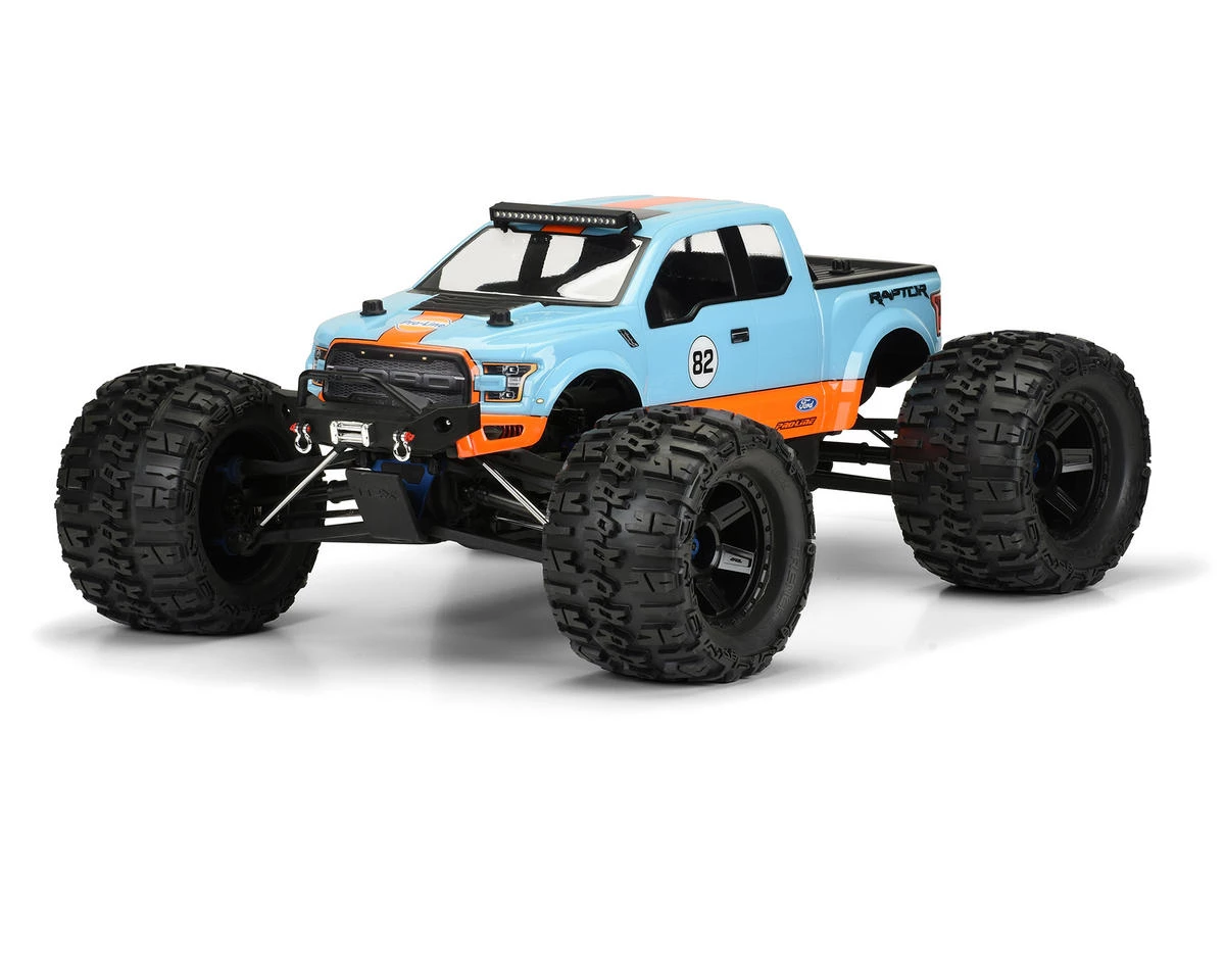 Pro-Line 2017 Ford F-150 Raptor Monster Truck Body (Clear) 2 Pro-Line 2017 Ford F-150 Raptor Monster Truck Body (Clear) - Image 2