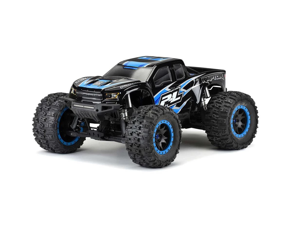 Pro-Line 2017 Ford F-150 Raptor Pre-Cut Monster Truck Body (Black) (X-Maxx) 2 Pro-Line 2017 Ford F-150 Raptor Pre-Cut Monster Truck Body (Black) (X-Maxx) - Image 2