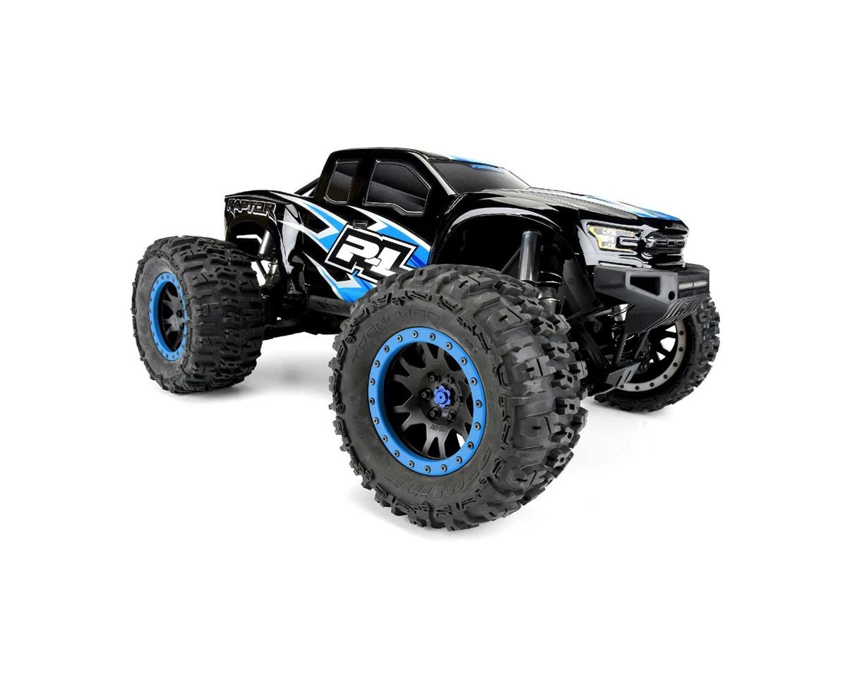 Pro-Line 2017 Ford F-150 Raptor Pre-Cut Monster Truck Body (Black) (X-Maxx) 6 Pro-Line 2017 Ford F-150 Raptor Pre-Cut Monster Truck Body (Black) (X-Maxx) - Image 6