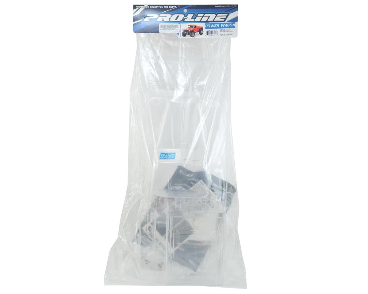 Pro-Line 1946 Dodge Power Wagon 12.3" Crawler Body (Clear) 3 Pro-Line 1946 Dodge Power Wagon 12.3" Crawler Body (Clear) - Image 3