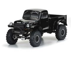 Pro-Line 1946 Dodge Power Wagon 12.3" Tough-Color Rock Crawler Body (Black)