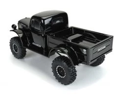 Pro-Line 1946 Dodge Power Wagon 12.3" Tough-Color Rock Crawler Body (Black) -Pro-Line Sales Store pro3499 18 4