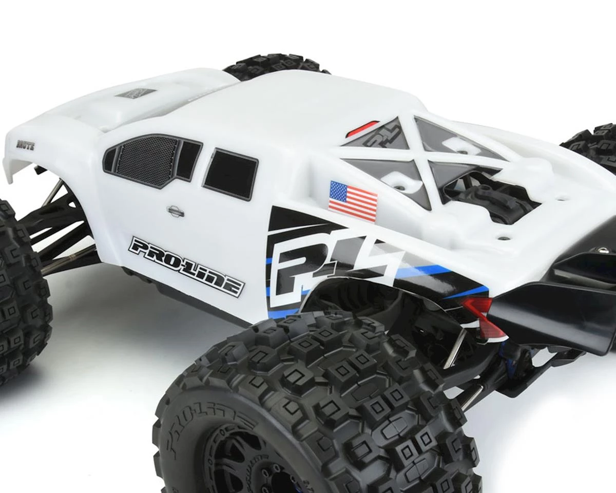Pro-Line Brute Pre-Cut Bash Armor Body (White) (E-Revo 2.0) 4 Pro-Line Brute Pre-Cut Bash Armor Body (White) (E-Revo 2.0) - Image 4