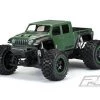 Pro-Line Jeep Gladiator Rubicon Pre-Cut Monster Truck Body (Clear) (X-Maxx)
