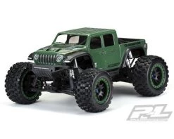 Pro-Line Jeep Gladiator Rubicon Pre-Cut Monster Truck Body (Clear) (X-Maxx)