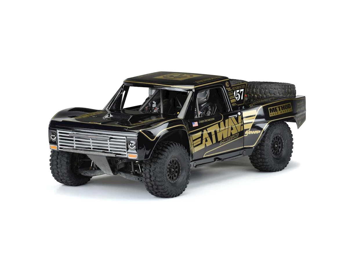 Pro-Line 1967 Ford F-100 Heatwave Edition Pre-Painted & Pre-Cut Body (Black) (Unlimited Desert Racer) 1 Pro-Line 1967 Ford F-100 Heatwave Edition Pre-Painted & Pre-Cut Body (Black) (Unlimited Desert Racer)