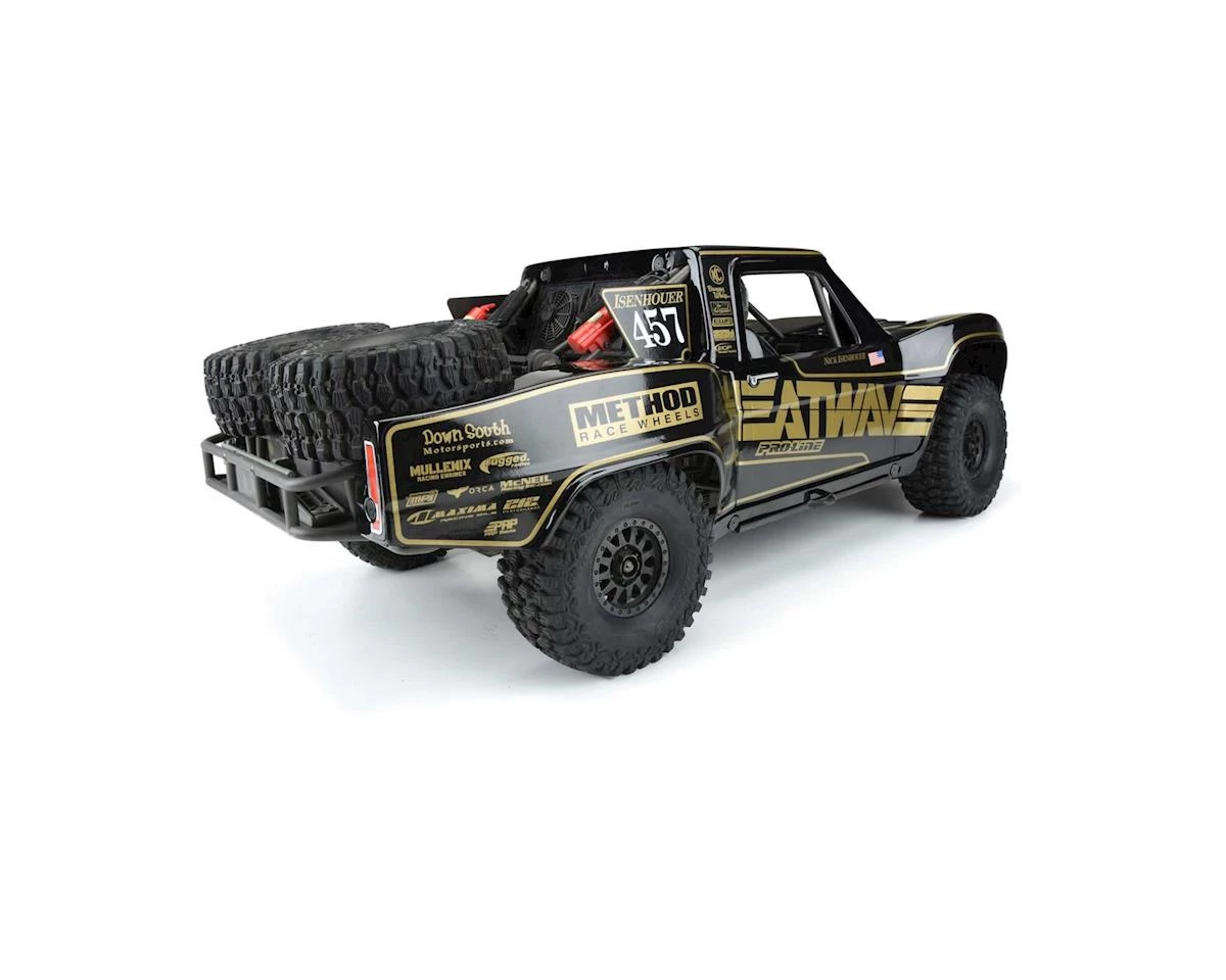Pro-Line 1967 Ford F-100 Heatwave Edition Pre-Painted & Pre-Cut Body (Black) (Unlimited Desert Racer) 2 Pro-Line 1967 Ford F-100 Heatwave Edition Pre-Painted & Pre-Cut Body (Black) (Unlimited Desert Racer) - Image 2