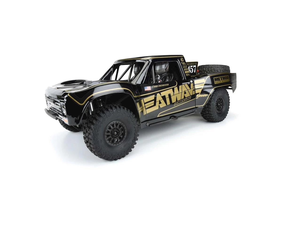 Pro-Line 1967 Ford F-100 Heatwave Edition Pre-Painted & Pre-Cut Body (Black) (Unlimited Desert Racer) 6 Pro-Line 1967 Ford F-100 Heatwave Edition Pre-Painted & Pre-Cut Body (Black) (Unlimited Desert Racer) - Image 6
