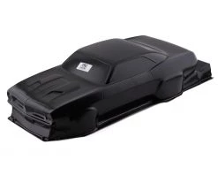 Pro-Line 1972 Plymouth Barracuda Motown Missile No Prep Drag Racing Body (Black) (Tough-Color)
