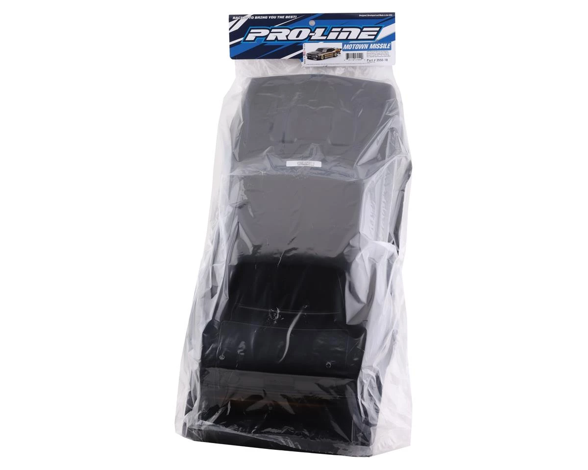 Pro-Line 1972 Plymouth Barracuda Motown Missile No Prep Drag Racing Body (Black) (Tough-Color) 6 Pro-Line 1972 Plymouth Barracuda Motown Missile No Prep Drag Racing Body (Black) (Tough-Color) - Image 6