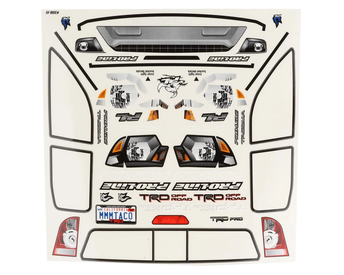 Pro-Line 2015 Toyota Tacoma TRD Pro 12.3" Rock Crawler Body (Clear) (SCX10) 3 Pro-Line 2015 Toyota Tacoma TRD Pro 12.3" Rock Crawler Body (Clear) (SCX10) - Image 3