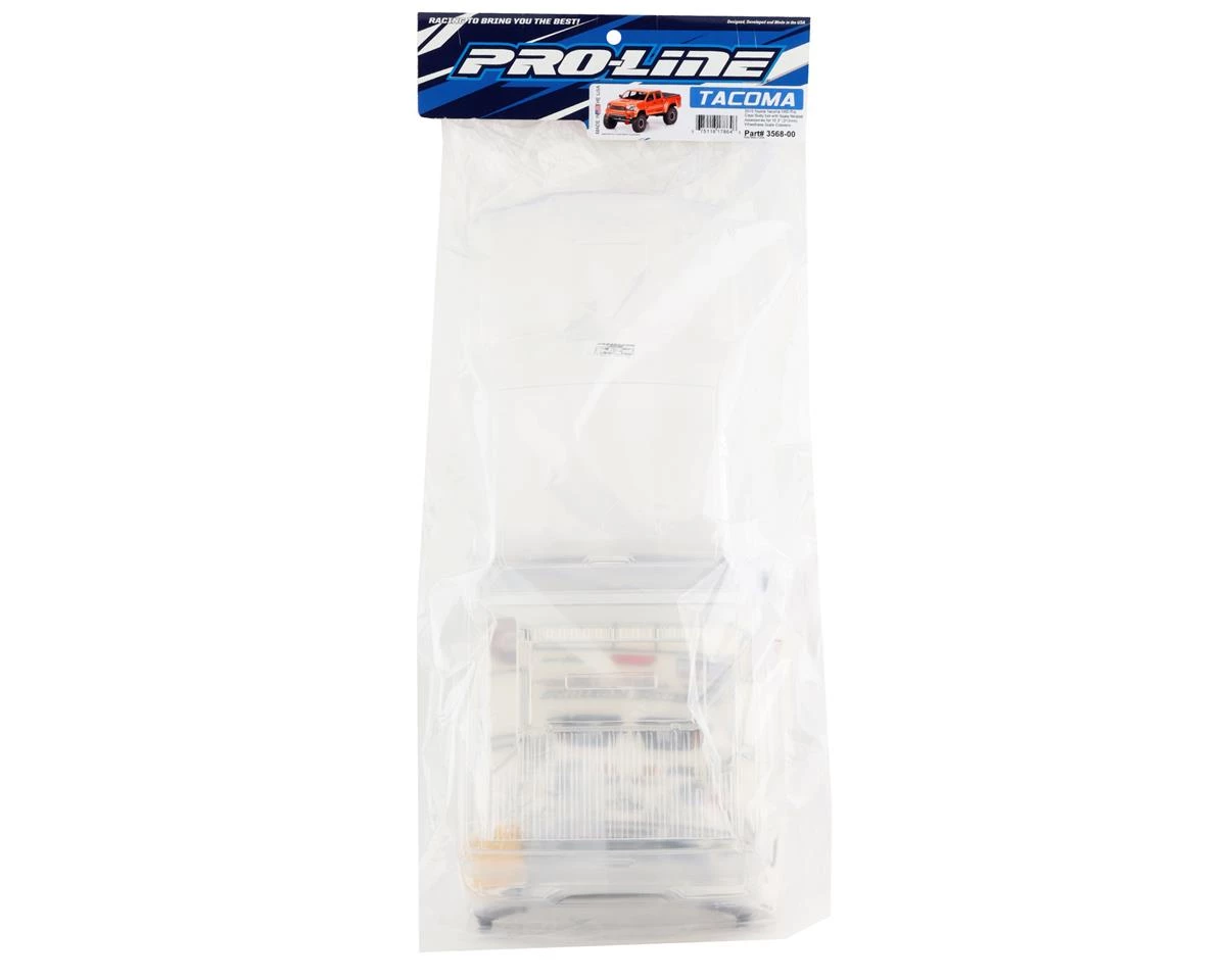 Pro-Line 2015 Toyota Tacoma TRD Pro 12.3" Rock Crawler Body (Clear) (SCX10) 6 Pro-Line 2015 Toyota Tacoma TRD Pro 12.3" Rock Crawler Body (Clear) (SCX10) - Image 6