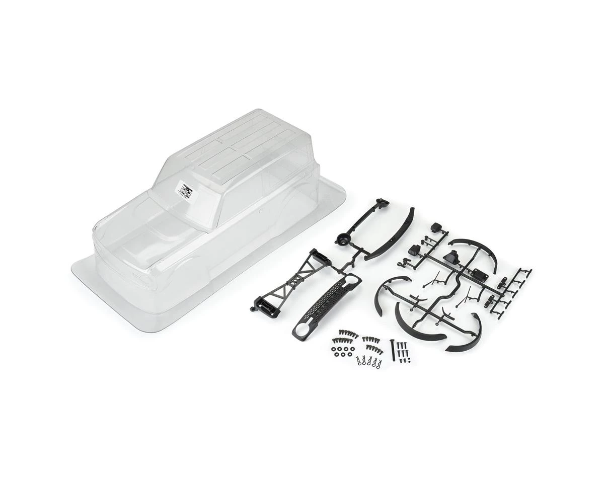Pro-Line 2021 Ford Bronco Rock Crawler Body (Clear) 8 Pro-Line 2021 Ford Bronco Rock Crawler Body (Clear) - Image 8