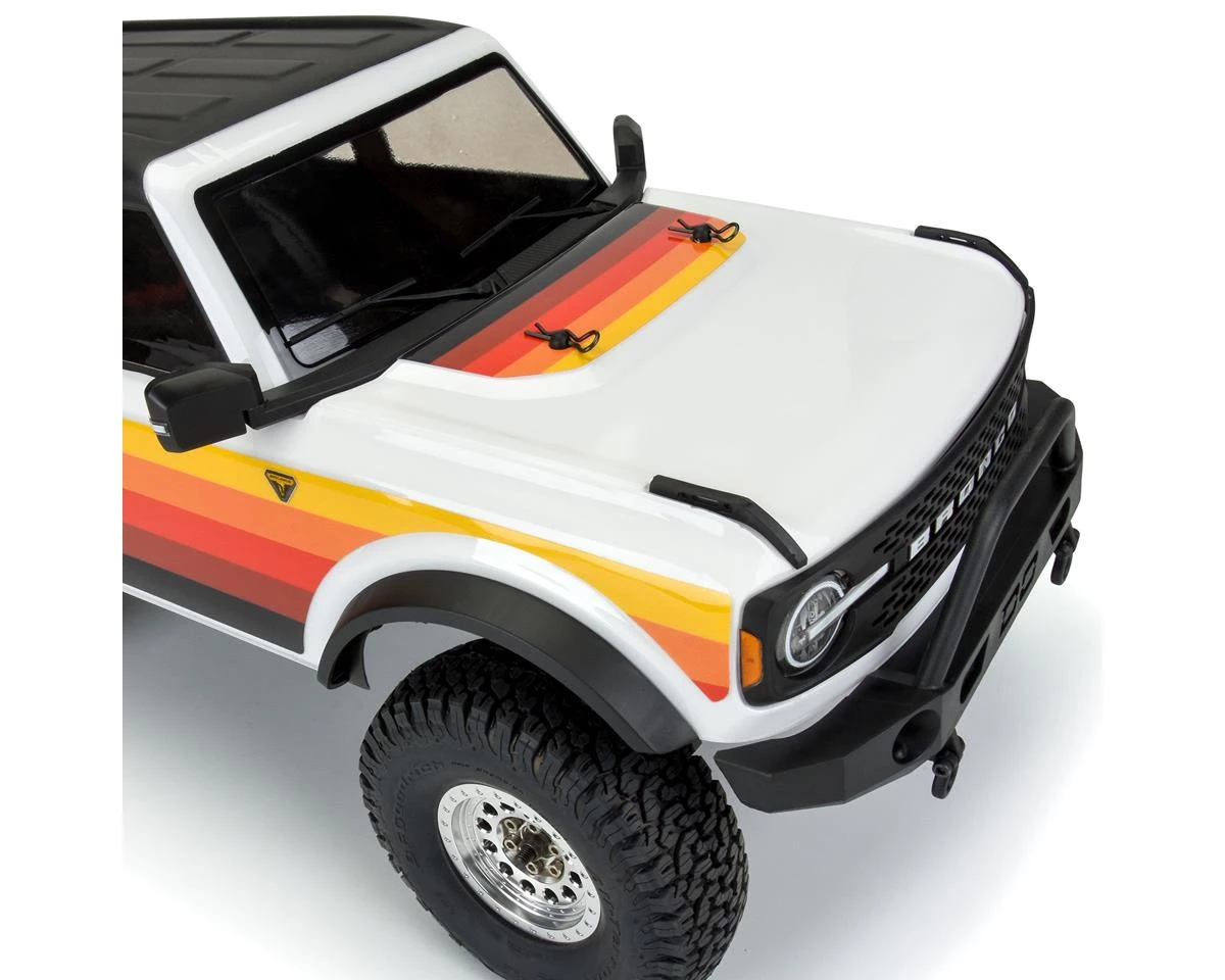 Pro-Line 2021 Ford Bronco 12.3" Crawler Body (Clear) 8 Pro-Line 2021 Ford Bronco 12.3" Crawler Body (Clear) - Image 8