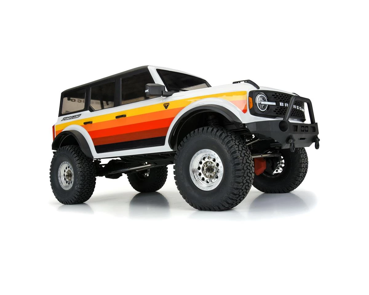 Pro-Line 2021 Ford Bronco 12.3" Crawler Body (Clear) 9 Pro-Line 2021 Ford Bronco 12.3" Crawler Body (Clear) - Image 9