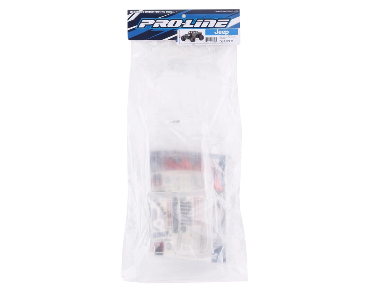 Pro-Line Jeep Gladiator Rubicon 1/10 Truck Body (Clear) (Stampede/Granite) 3 Pro-Line Jeep Gladiator Rubicon 1/10 Truck Body (Clear) (Stampede/Granite) - Image 3