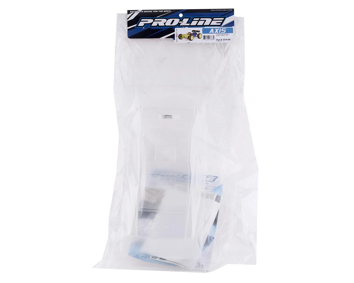 Pro-Line Axis T Body Mugen MBX8T 1/8 Truck Body (Clear) 4 Pro-Line Axis T Body Mugen MBX8T 1/8 Truck Body (Clear) - Image 4