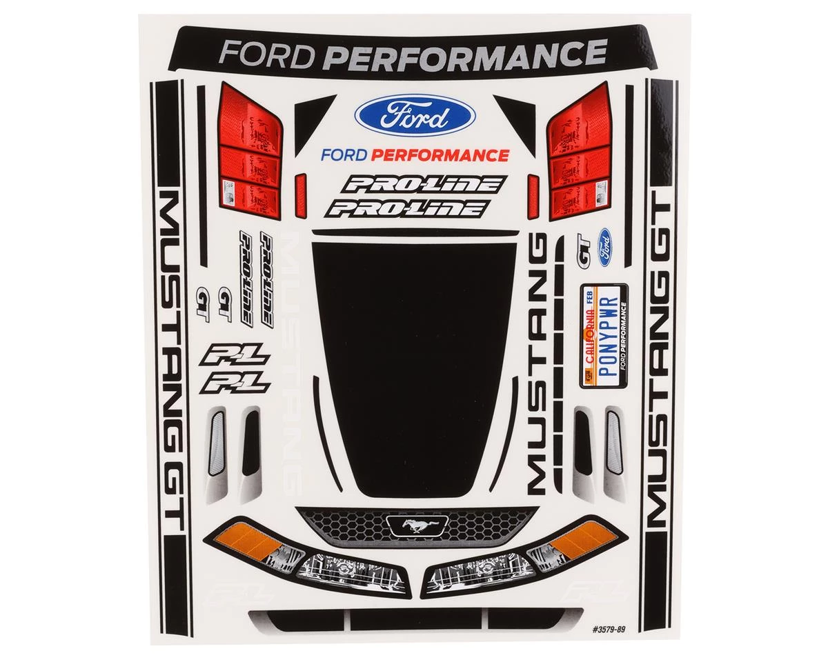 Pro-Line 1999 Ford Mustang No Prep Drag Racing Body (Clear) 4 Pro-Line 1999 Ford Mustang No Prep Drag Racing Body (Clear) - Image 4