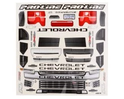 Pro-Line 2021 Chevy Silverado 2500 HD Monster Truck Body (Clear) (Maxx) -Pro-Line Sales Store pro3582 00 2