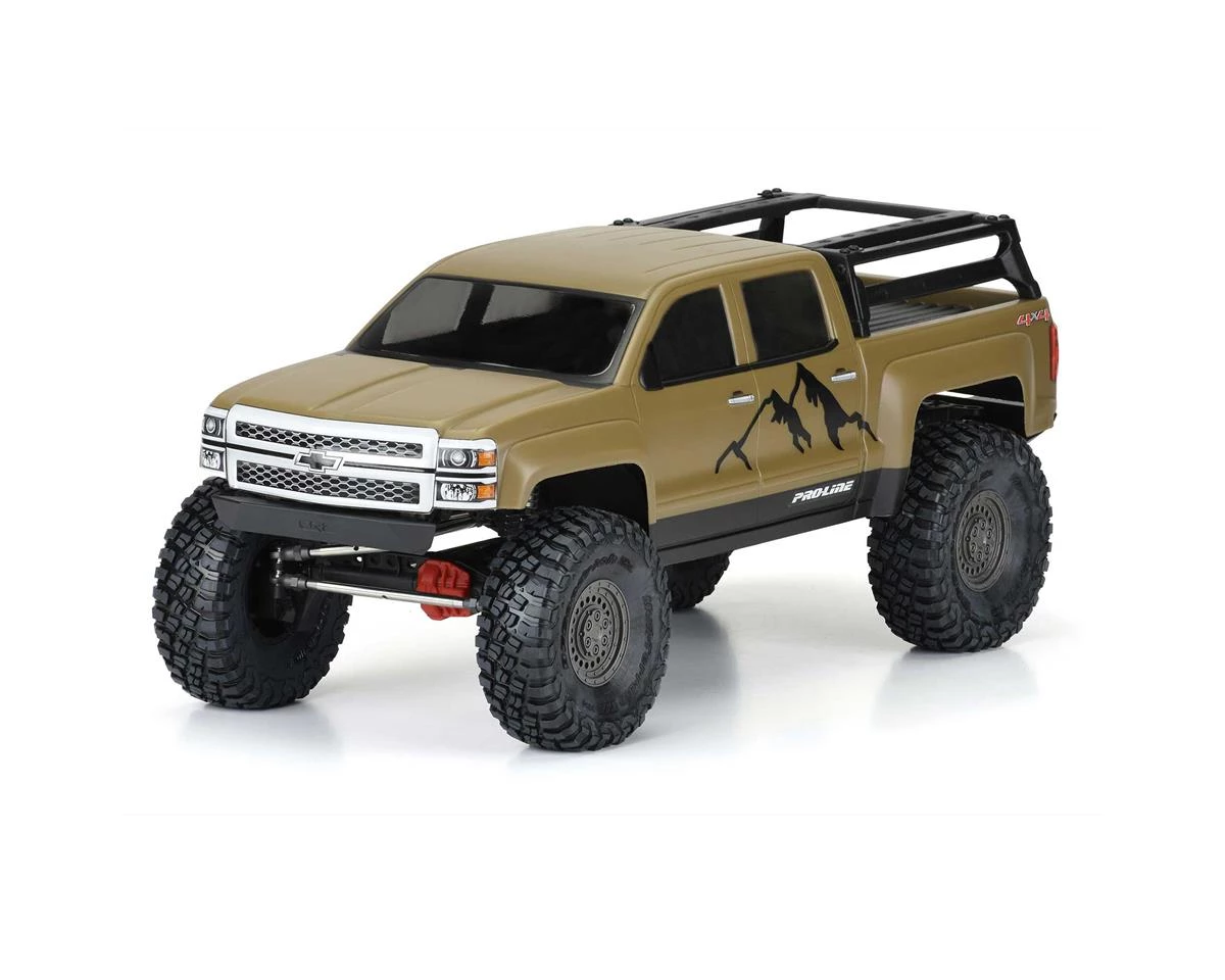 Pro-Line 2015 Chevrolet Silverado 13.9" Crawler Body (Clear) 6 Pro-Line 2015 Chevrolet Silverado 13.9" Crawler Body (Clear) - Image 6