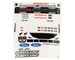 Pro-Line Ford Bronco R Short Course Truck Body (Clear) -Pro-Line Sales Store pro3586 00 2