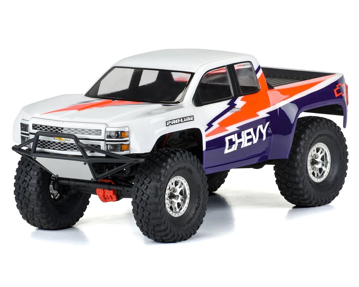 Pro-Line 1/10 2015 Chevy Silverado Pre-Runner Rock Crawler Body (12.3") (Clear) 1 Pro-Line 1/10 2015 Chevy Silverado Pre-Runner Rock Crawler Body (12.3") (Clear)