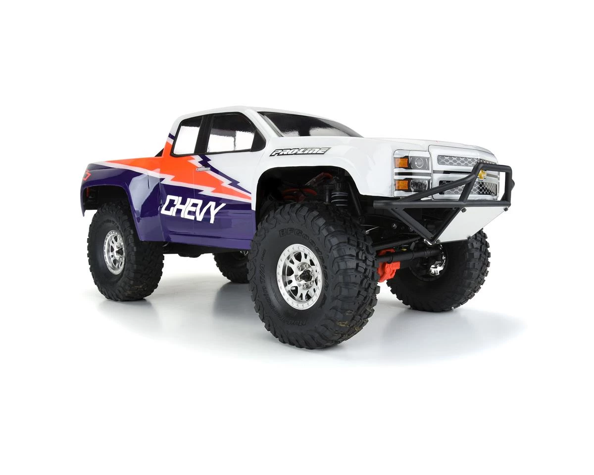 Pro-Line 1/10 2015 Chevy Silverado Pre-Runner Rock Crawler Body (12.3") (Clear) 8 Pro-Line 1/10 2015 Chevy Silverado Pre-Runner Rock Crawler Body (12.3") (Clear) - Image 8
